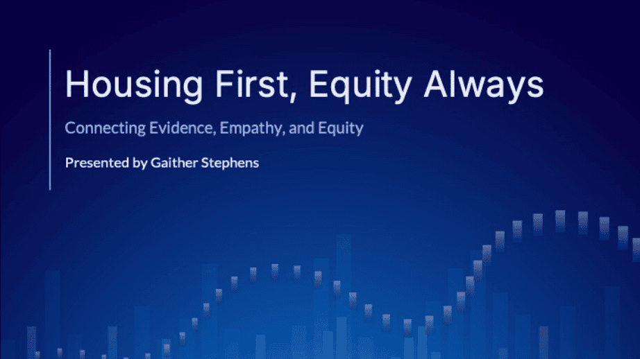 Housing First, Equity Always: Rethinking Homelessness Through Systems Thinking